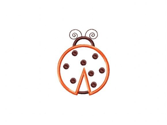 Ladybug Applique